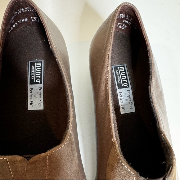 MUNRO AMERICAN Leather & Suede Made in USA - Picture 6 of 11